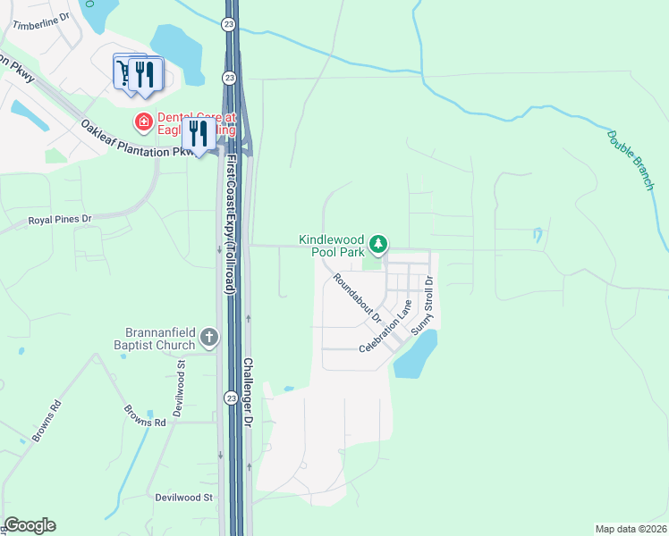 map of restaurants, bars, coffee shops, grocery stores, and more near 3340 Roundabout Drive in Middleburg