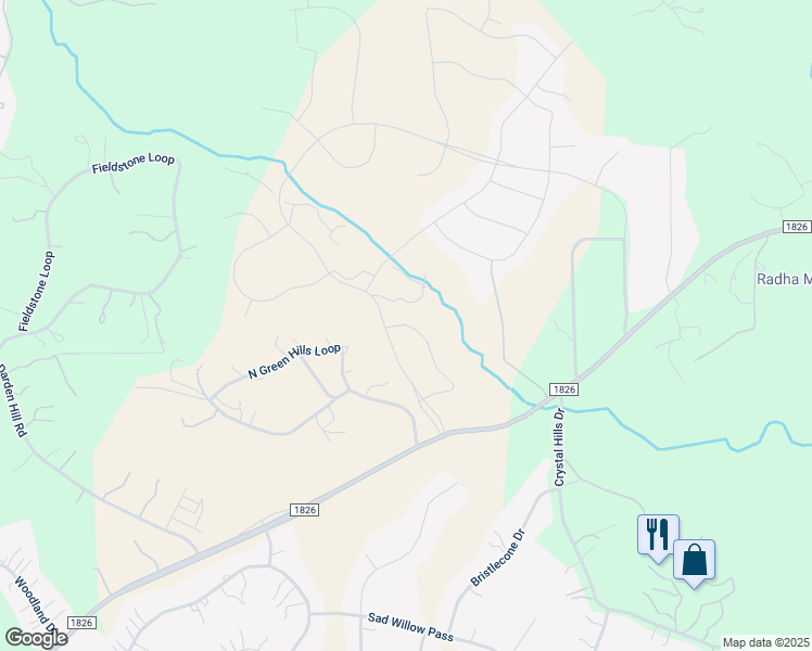 map of restaurants, bars, coffee shops, grocery stores, and more near 407 Cistern Way in Austin