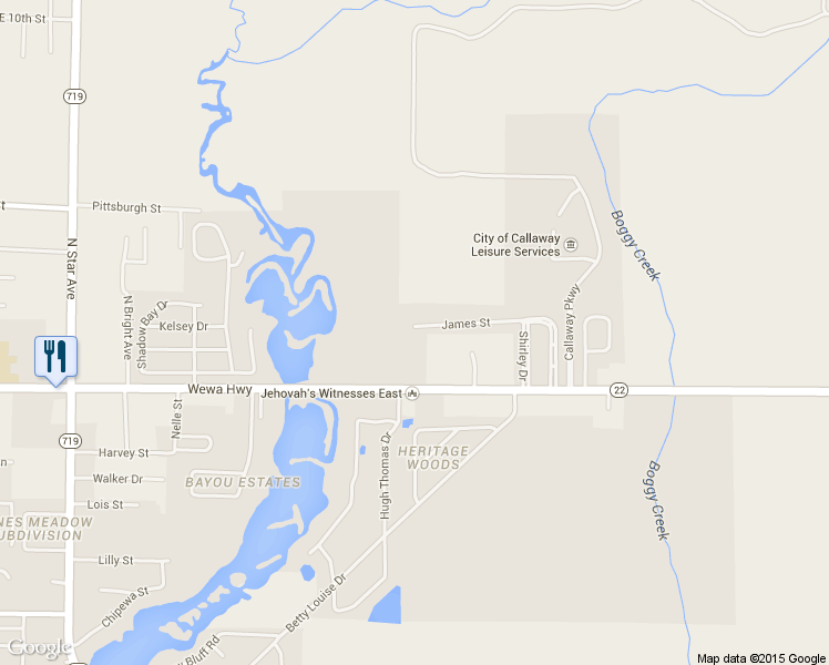 map of restaurants, bars, coffee shops, grocery stores, and more near 8202 James Street in Panama City