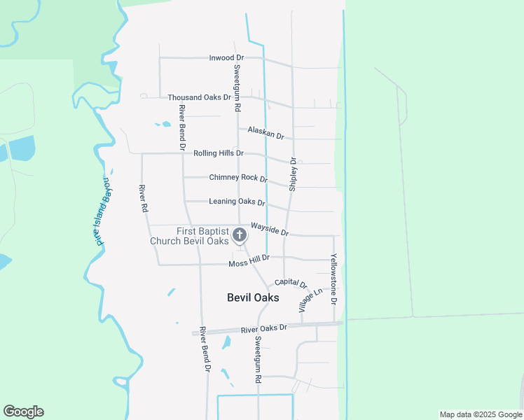 map of restaurants, bars, coffee shops, grocery stores, and more near 13450 Wayside Drive in Beaumont