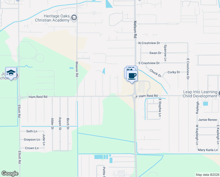 map of restaurants, bars, coffee shops, grocery stores, and more near 5494 Moulin Rouge Drive in Lake Charles