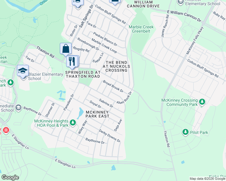 map of restaurants, bars, coffee shops, grocery stores, and more near 6808 Felipe Drive in Austin