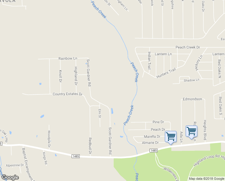 map of restaurants, bars, coffee shops, grocery stores, and more near 19895 Scott Gardner Road in New Caney