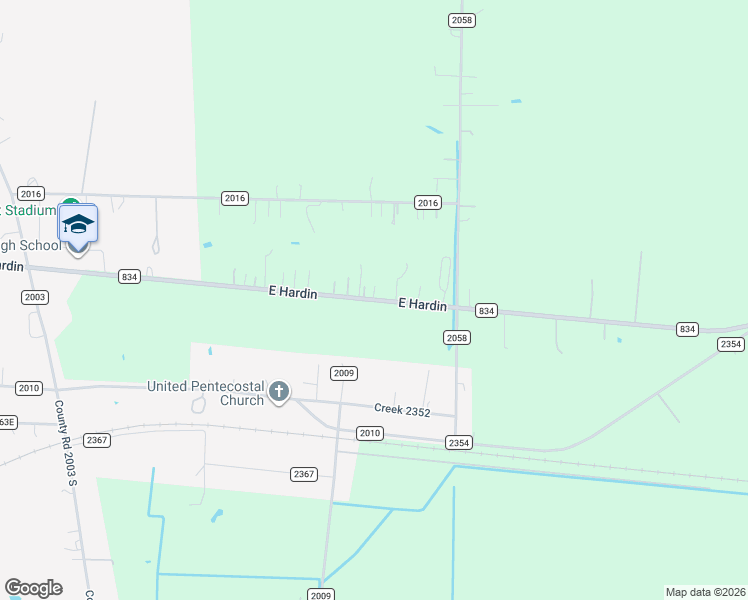 map of restaurants, bars, coffee shops, grocery stores, and more near 1227 Farm to Market 834 in Liberty