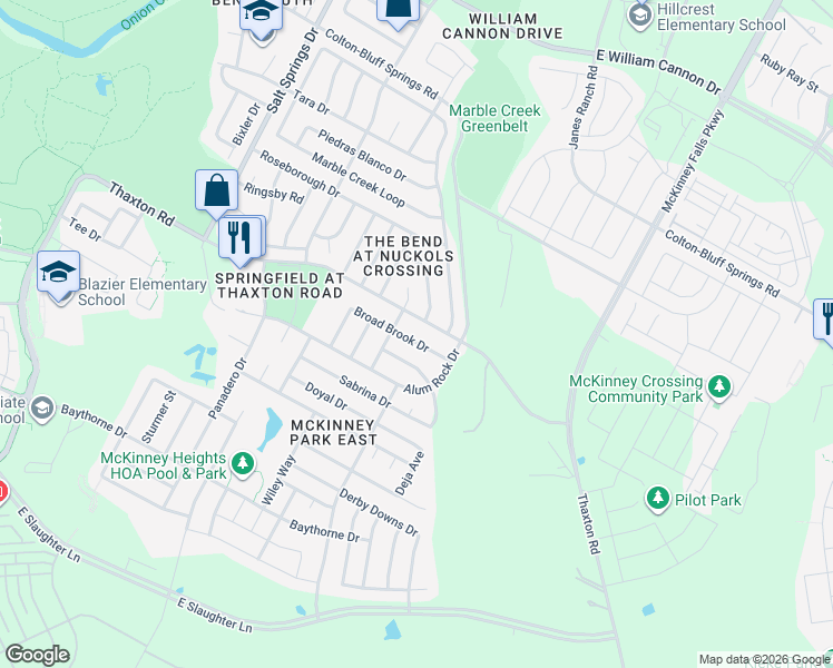 map of restaurants, bars, coffee shops, grocery stores, and more near 6808 Felipe Drive in Austin