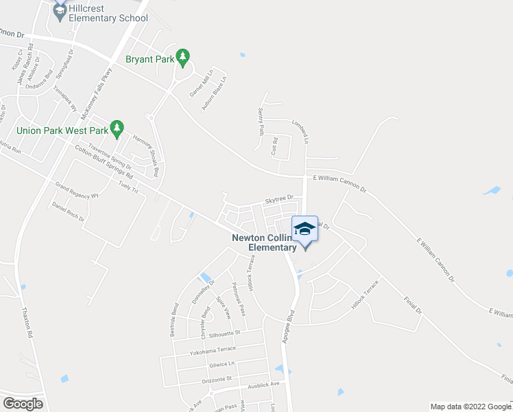 map of restaurants, bars, coffee shops, grocery stores, and more near 7604 Solari Drive in Austin