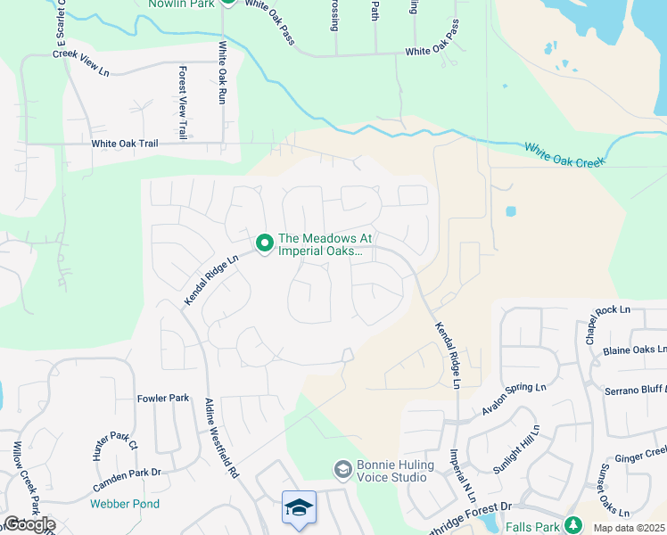 map of restaurants, bars, coffee shops, grocery stores, and more near 32031 Autumn Orchard Lane in Shenandoah