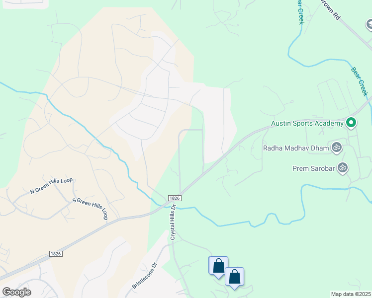 map of restaurants, bars, coffee shops, grocery stores, and more near 340 Kinnikinik Loop in Austin