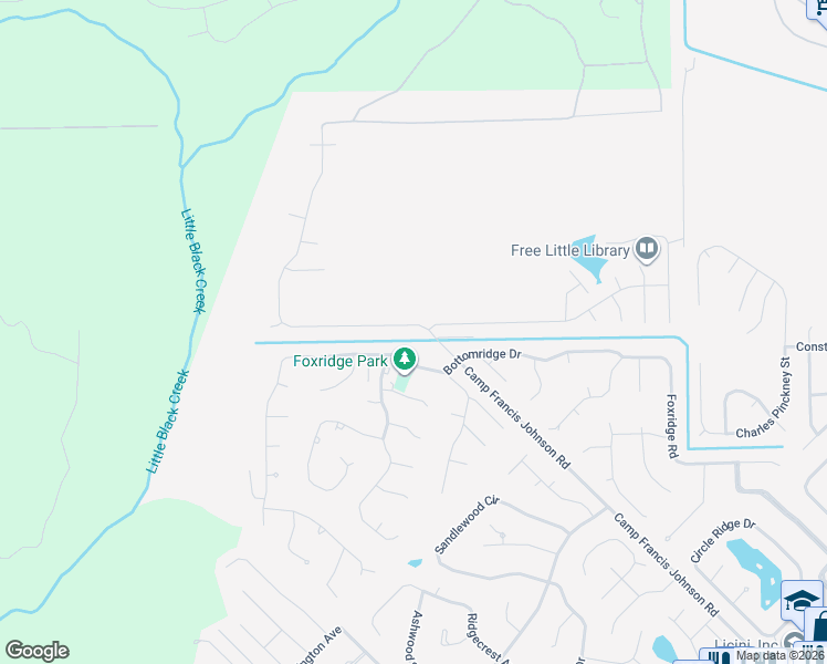 map of restaurants, bars, coffee shops, grocery stores, and more near 888 Camp Francis Johnson Road in Orange Park