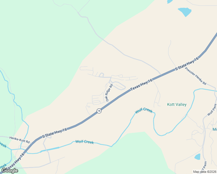 map of restaurants, bars, coffee shops, grocery stores, and more near 46 Oak Ridge Road in Fredericksburg