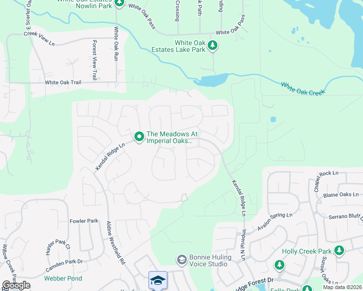map of restaurants, bars, coffee shops, grocery stores, and more near 32031 Autumn Orchard Lane in Shenandoah