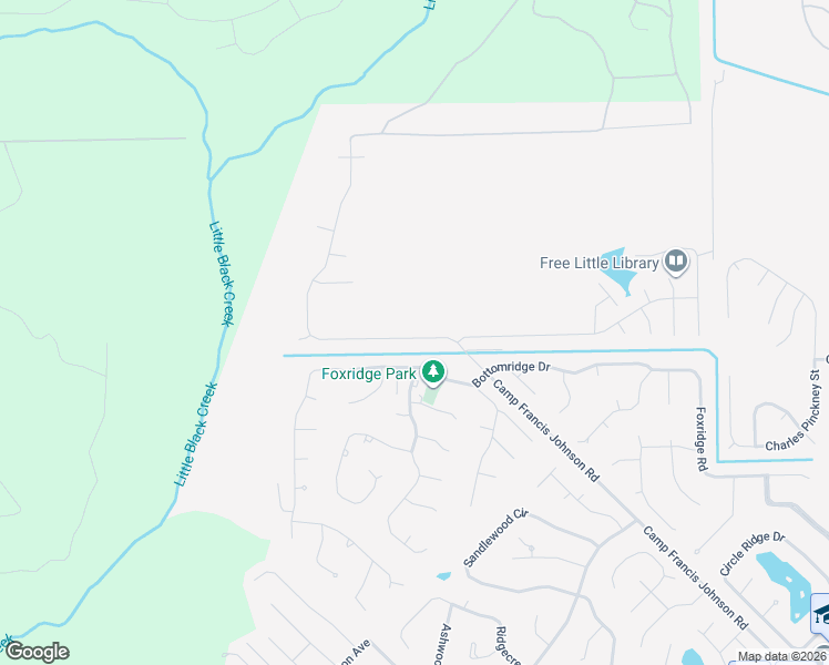 map of restaurants, bars, coffee shops, grocery stores, and more near 868 Camp Francis Johnson Road in Orange Park