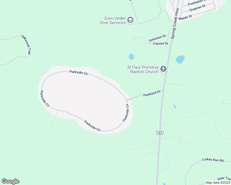 map of restaurants, bars, coffee shops, grocery stores, and more near 54 Parkside Circle in Crawfordville