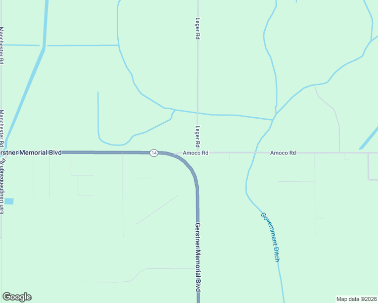 map of restaurants, bars, coffee shops, grocery stores, and more near 5614 Amoco Road in Iowa