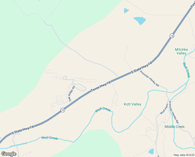 map of restaurants, bars, coffee shops, grocery stores, and more near 500 Oak Ridge Road in Fredericksburg