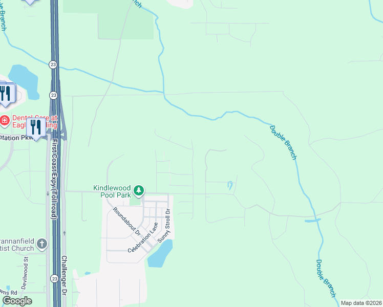 map of restaurants, bars, coffee shops, grocery stores, and more near 3540 Kindlewood Dr in Middleburg