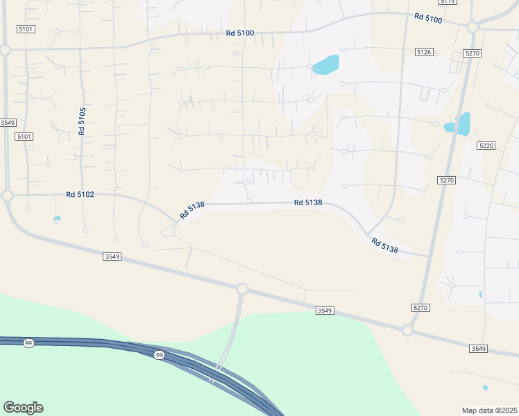 map of restaurants, bars, coffee shops, grocery stores, and more near 612 Road 5138 in Cleveland