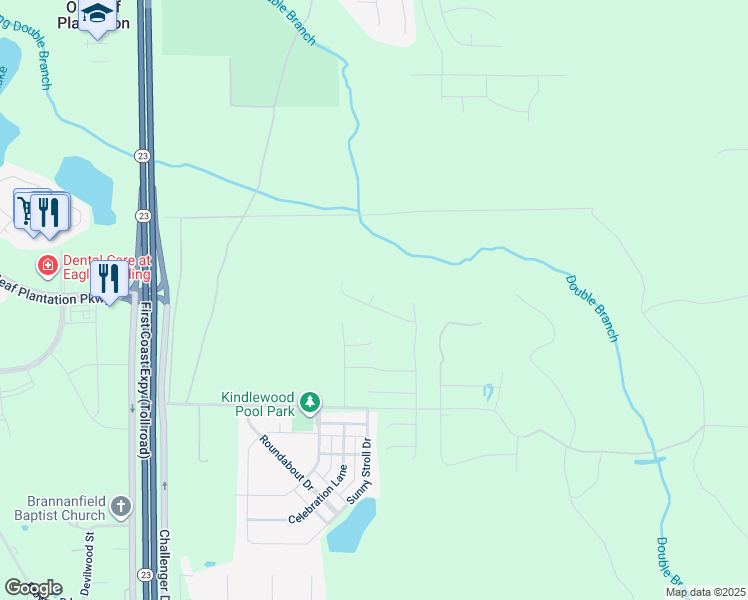map of restaurants, bars, coffee shops, grocery stores, and more near 3560 Kindlewood Drive in Middleburg