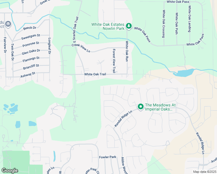 map of restaurants, bars, coffee shops, grocery stores, and more near 2810 Wilde Redbud Lane in Conroe