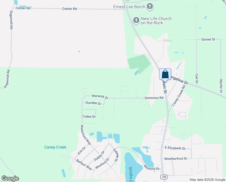 map of restaurants, bars, coffee shops, grocery stores, and more near 515 Virgil Ln in Vidor