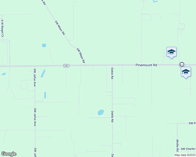 map of restaurants, bars, coffee shops, grocery stores, and more near 3897 Pinemount Road in Lake City