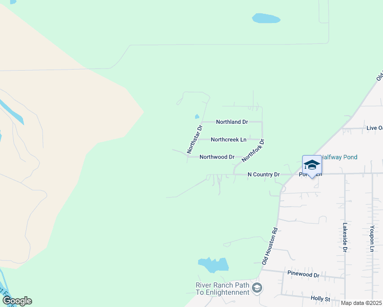 map of restaurants, bars, coffee shops, grocery stores, and more near 15519 Northwood Drive in Porter