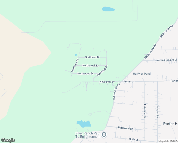 map of restaurants, bars, coffee shops, grocery stores, and more near 15651 Northwood Drive in Porter