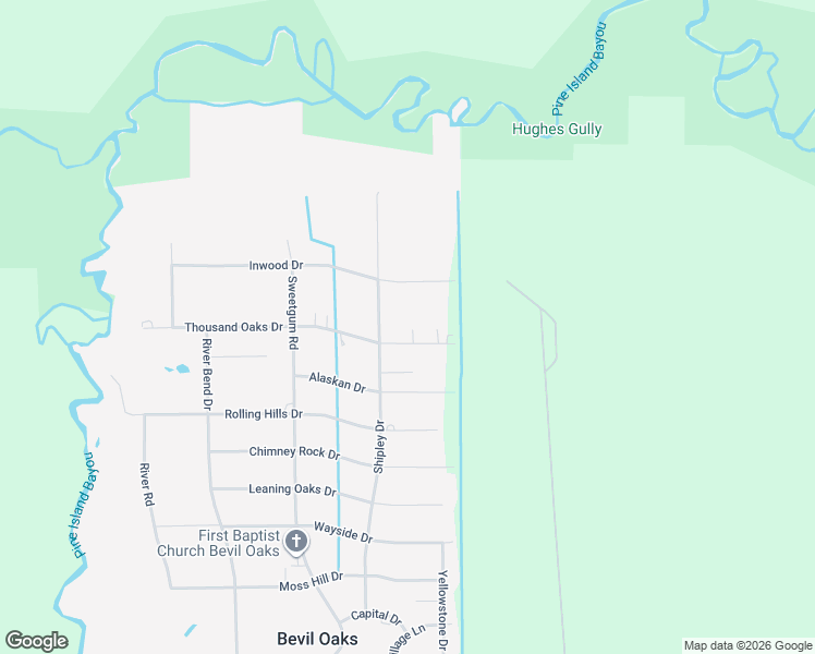 map of restaurants, bars, coffee shops, grocery stores, and more near 13340 Thousand Oaks Drive in Beaumont