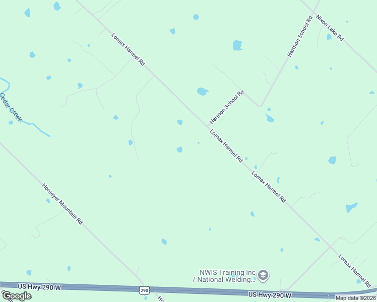 map of restaurants, bars, coffee shops, grocery stores, and more near 1155 Lomax Harmel Road in Burton