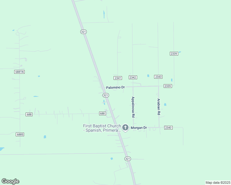 map of restaurants, bars, coffee shops, grocery stores, and more near 126 County Road 2339 in Dayton