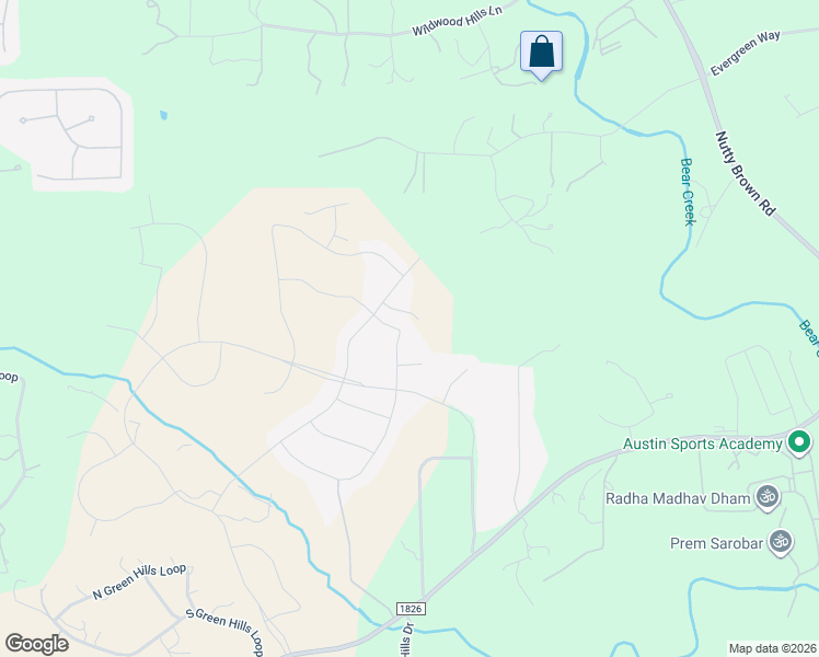 map of restaurants, bars, coffee shops, grocery stores, and more near 676 Pear Tree Lane in Austin