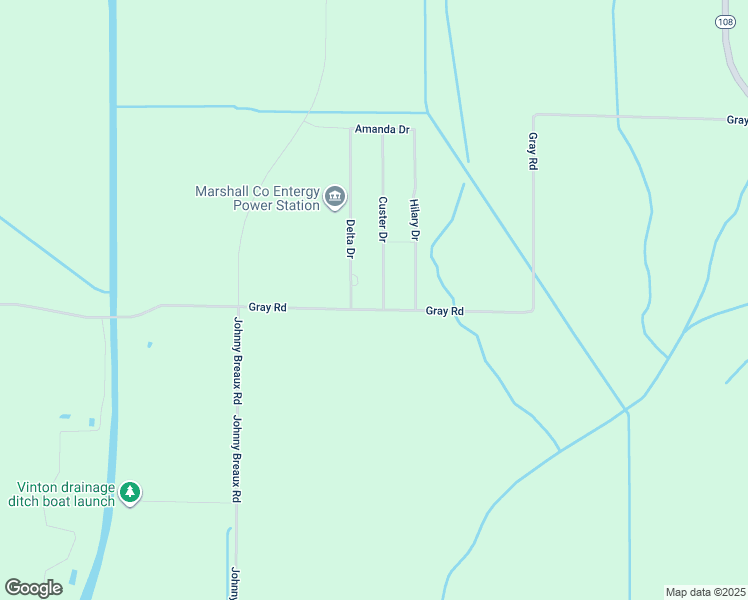 map of restaurants, bars, coffee shops, grocery stores, and more near 4606 Gray Road in Vinton