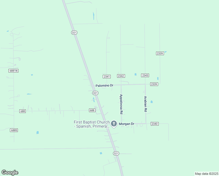 map of restaurants, bars, coffee shops, grocery stores, and more near 126 County Road 2339 in Dayton