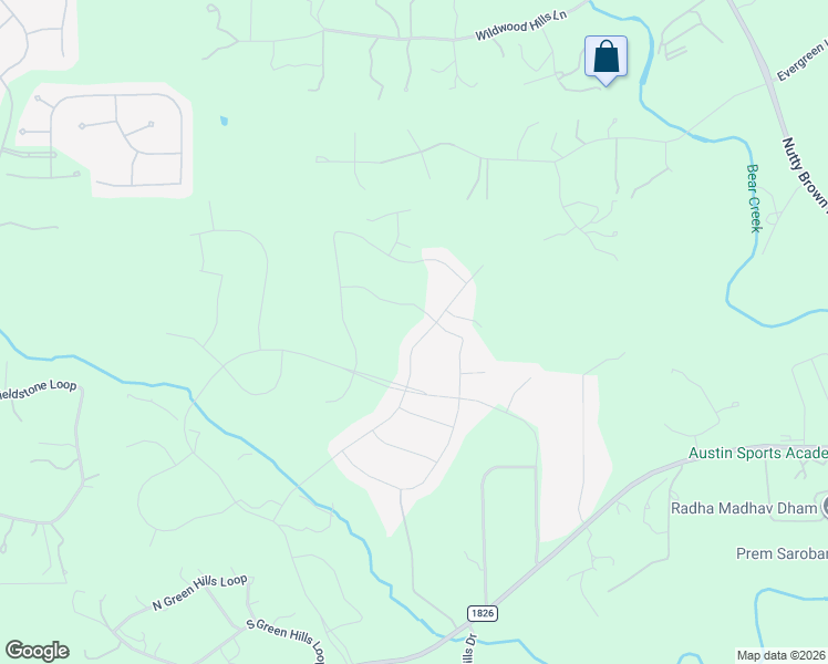 map of restaurants, bars, coffee shops, grocery stores, and more near 15808 Farm to Market Road 1826 in Austin