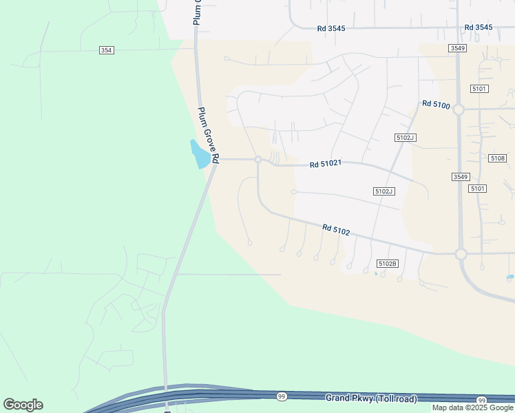map of restaurants, bars, coffee shops, grocery stores, and more near 1615 Road 5102 in Cleveland