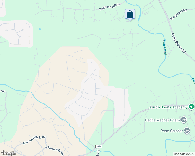 map of restaurants, bars, coffee shops, grocery stores, and more near 680 Pear Tree Lane in Austin