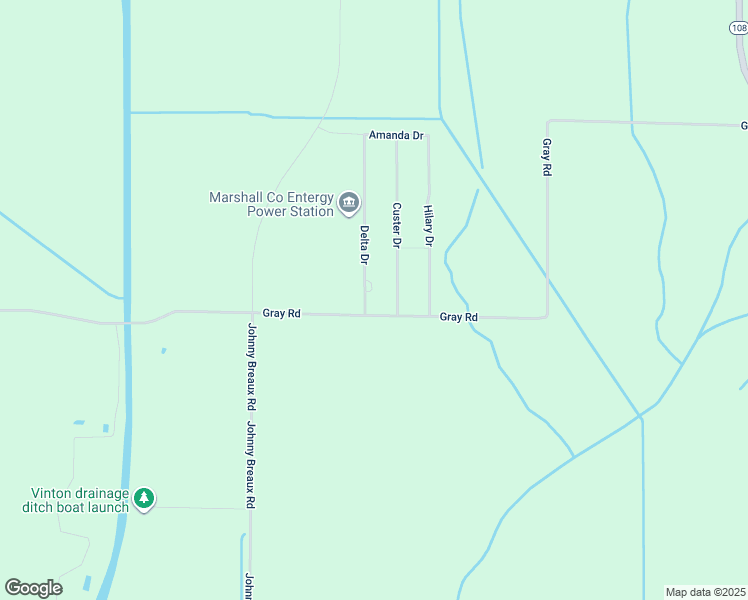 map of restaurants, bars, coffee shops, grocery stores, and more near 4606 Gray Road in Vinton