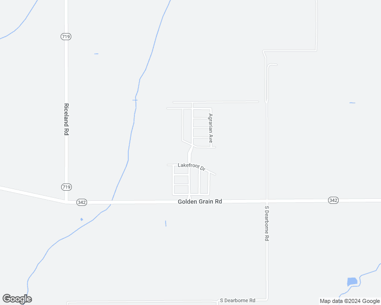 map of restaurants, bars, coffee shops, grocery stores, and more near Country Lakes Trail in Lafayette Parish