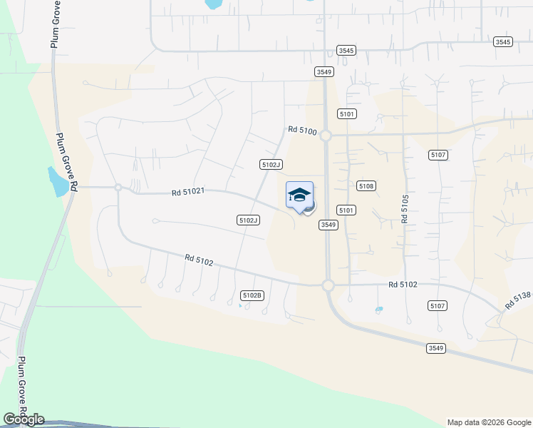 map of restaurants, bars, coffee shops, grocery stores, and more near 366 Road 5102 in Cleveland