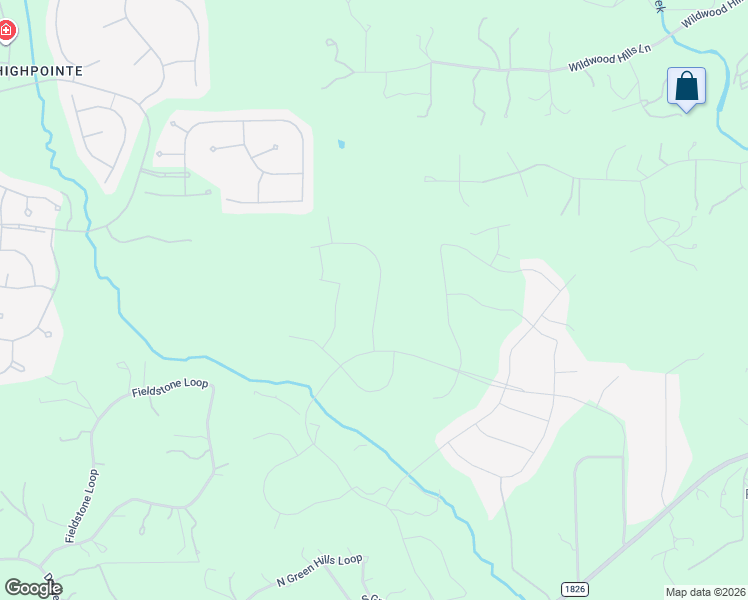 map of restaurants, bars, coffee shops, grocery stores, and more near 757 Wild Rose Drive in Austin