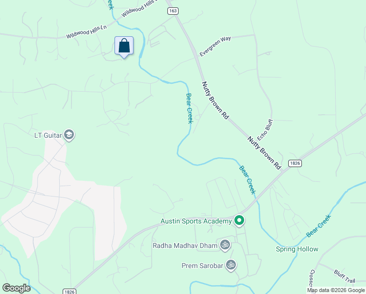 map of restaurants, bars, coffee shops, grocery stores, and more near 14410 Red Oak Cove in Austin