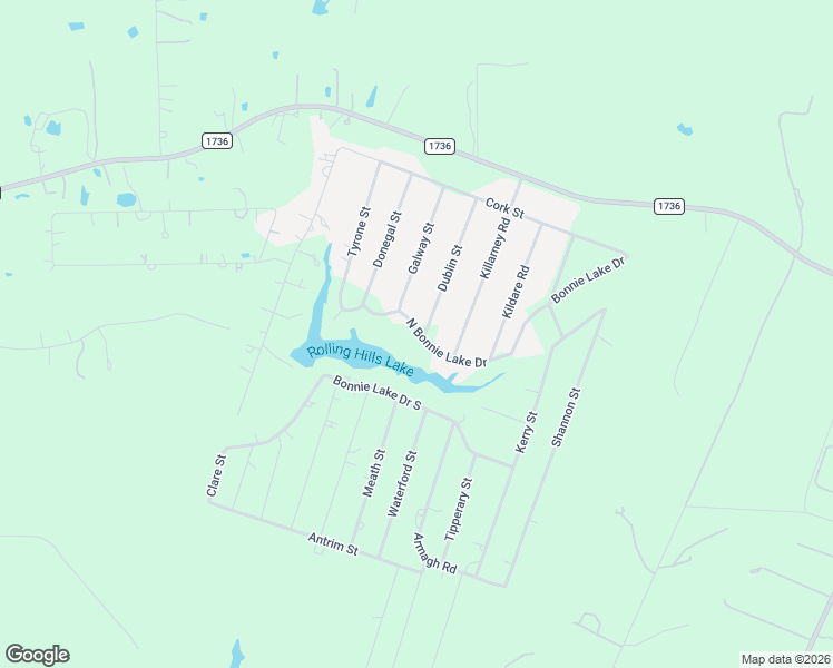 map of restaurants, bars, coffee shops, grocery stores, and more near 38359 Bonnie Lake Drive South in Hempstead