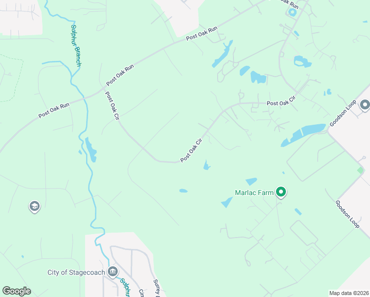 map of restaurants, bars, coffee shops, grocery stores, and more near 36218 Post Oak Circle in Magnolia