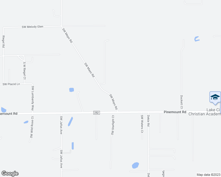 map of restaurants, bars, coffee shops, grocery stores, and more near 2826 Mayo Road in Lake City