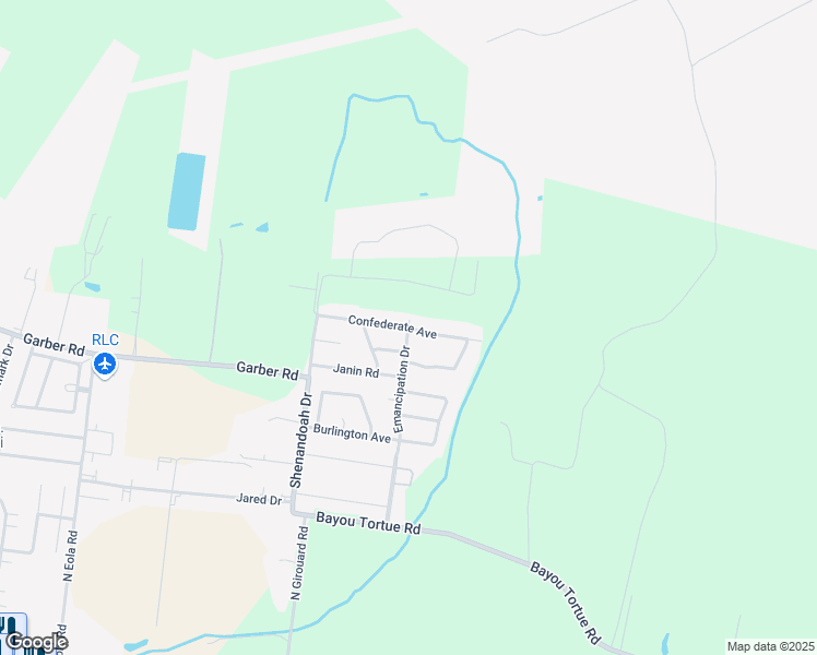 map of restaurants, bars, coffee shops, grocery stores, and more near 281 Confederate Avenue in Broussard