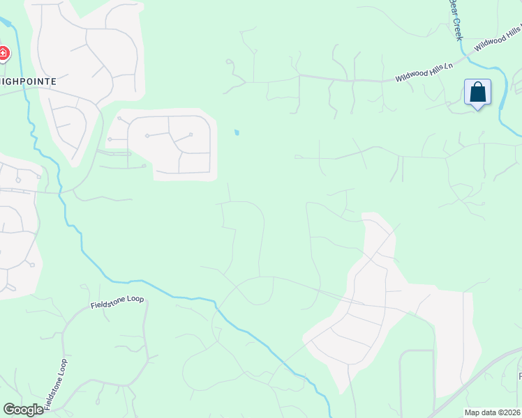 map of restaurants, bars, coffee shops, grocery stores, and more near 689 Wild Rose Drive in Austin