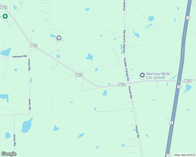 map of restaurants, bars, coffee shops, grocery stores, and more near Farm to Market Road 1736 in Hempstead