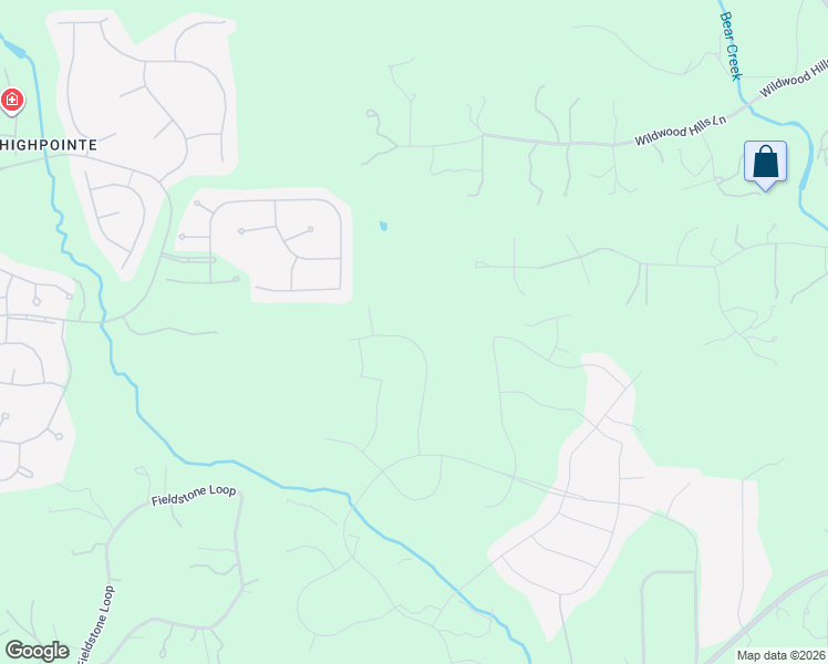 map of restaurants, bars, coffee shops, grocery stores, and more near 689 Wild Rose Drive in Austin