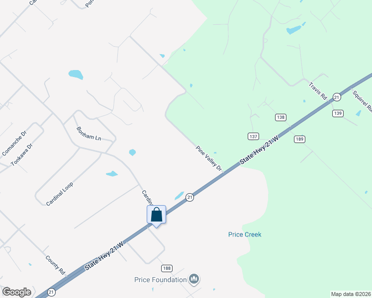 map of restaurants, bars, coffee shops, grocery stores, and more near 147 Pine Valley Drive in Paige