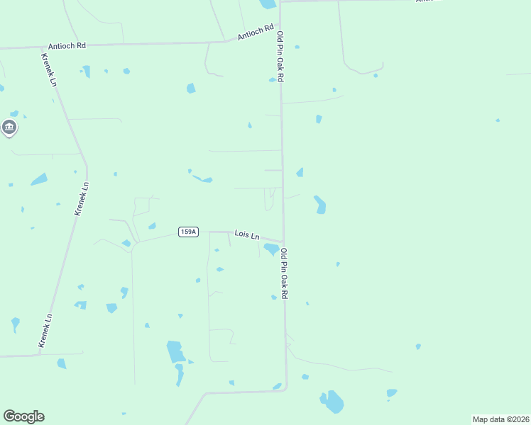 map of restaurants, bars, coffee shops, grocery stores, and more near 736 Old Pin Oak Road in Paige
